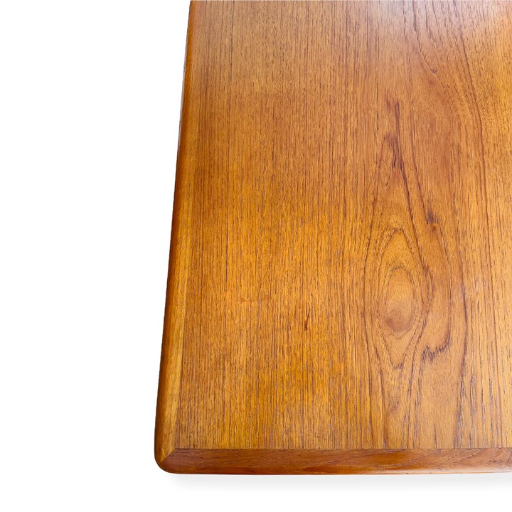 Mid-Century Danish Modern Teak Draw-Leaf Dining Table by Skovmand & Andersen image 7