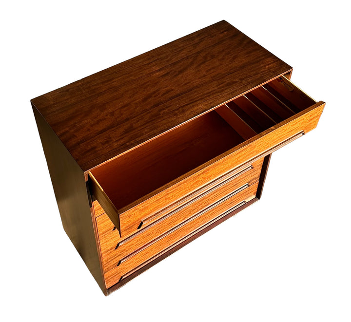 Mid Century Modern Walnut Dresser by Drexel Furniture  image 9