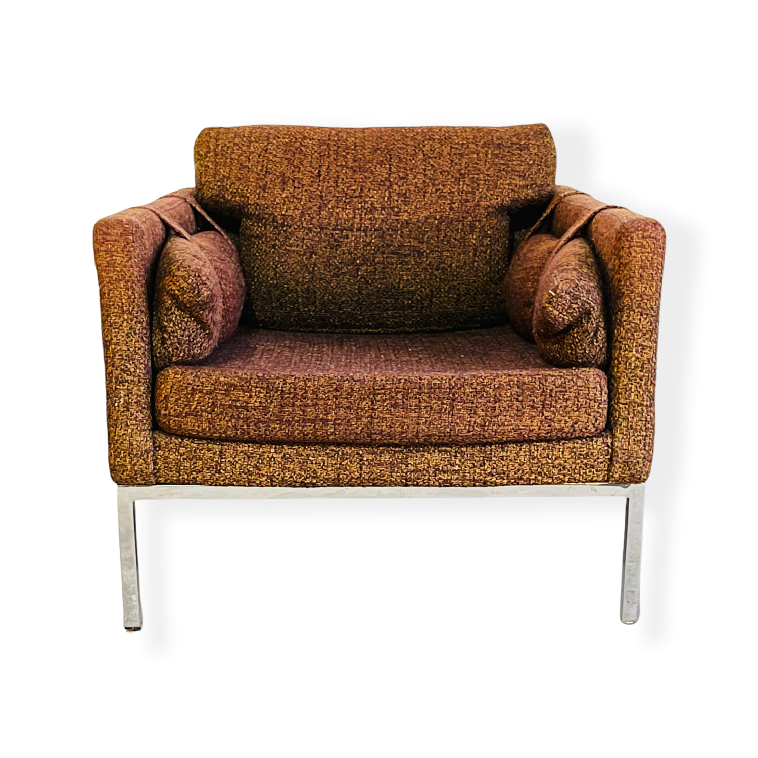 Milo Baughman Buckle Chair Circa 1970s  image 1