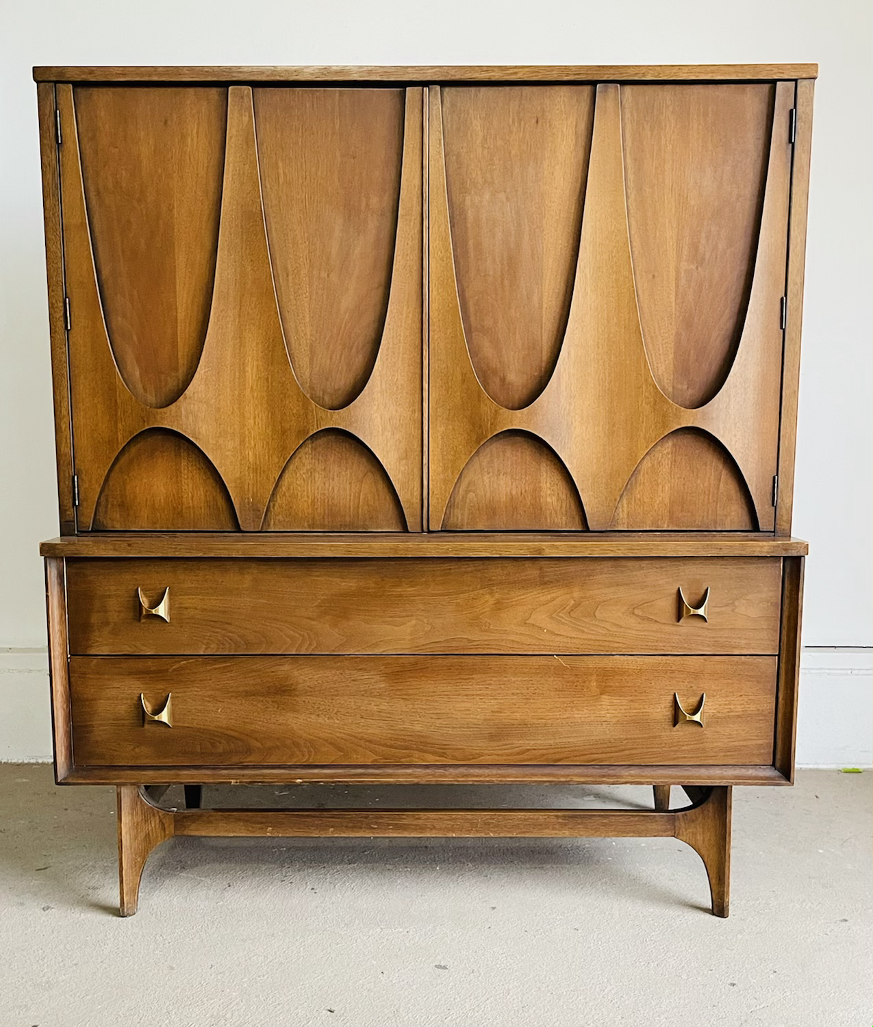 Mid-Century Modern Broyhill Brasilia Tall Dresser image 11