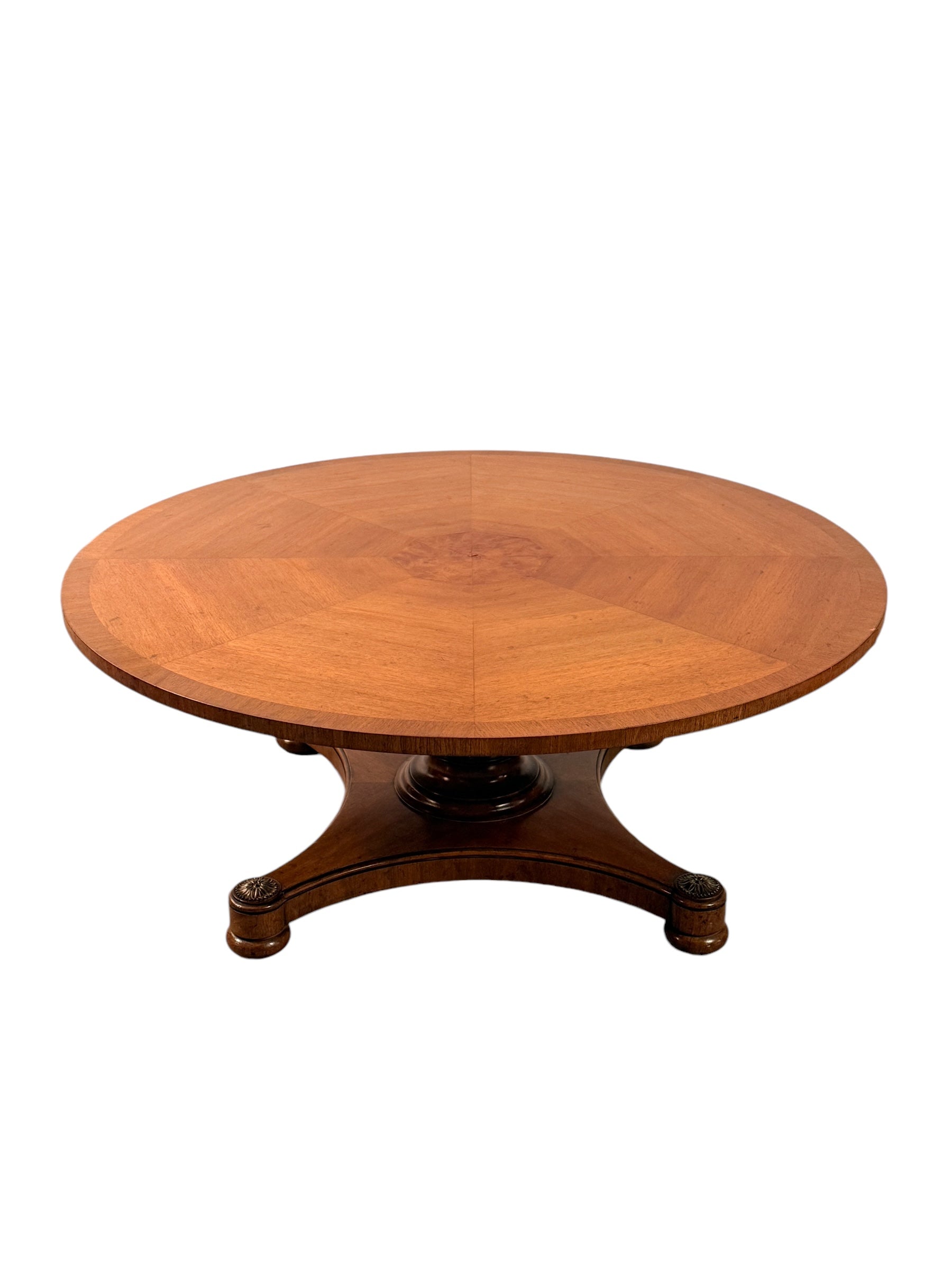 Vintage Round Coffee Table by Heritage Furniture image 0