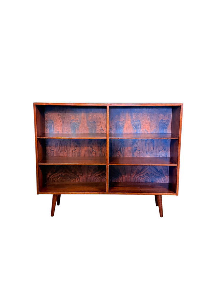 Mid Century Danish Modern Rosewood Bookcase by Omann Jun image 8