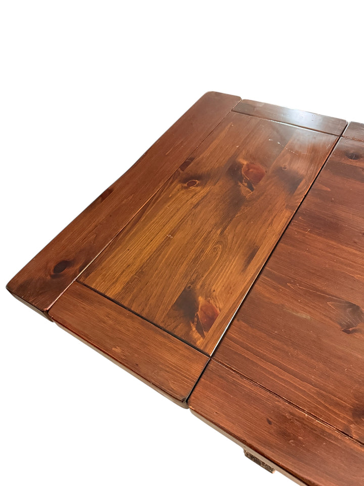Vintage Expandable Farm Table Bradford Vermont Furniture image 12