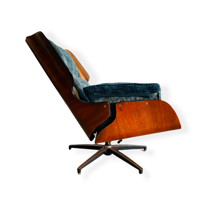 Kipp Stewart Lounge Chair & Ottoman by Drexel Declaration  image 6