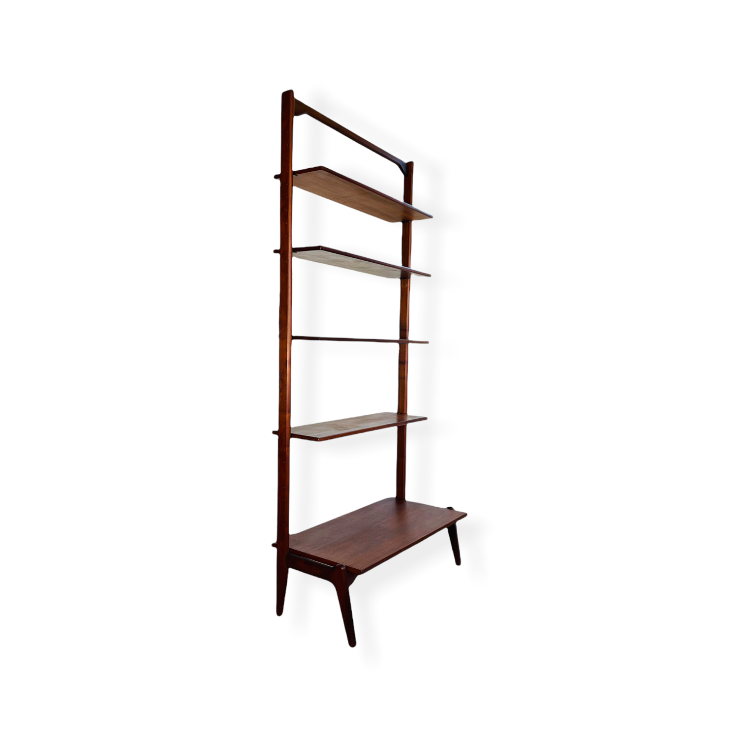 Danish Modern Sculptural Bookshelf by Erik Buch image 3