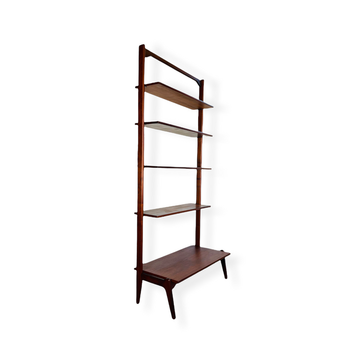 Danish Modern Sculptural Bookshelf by Erik Buch image 3