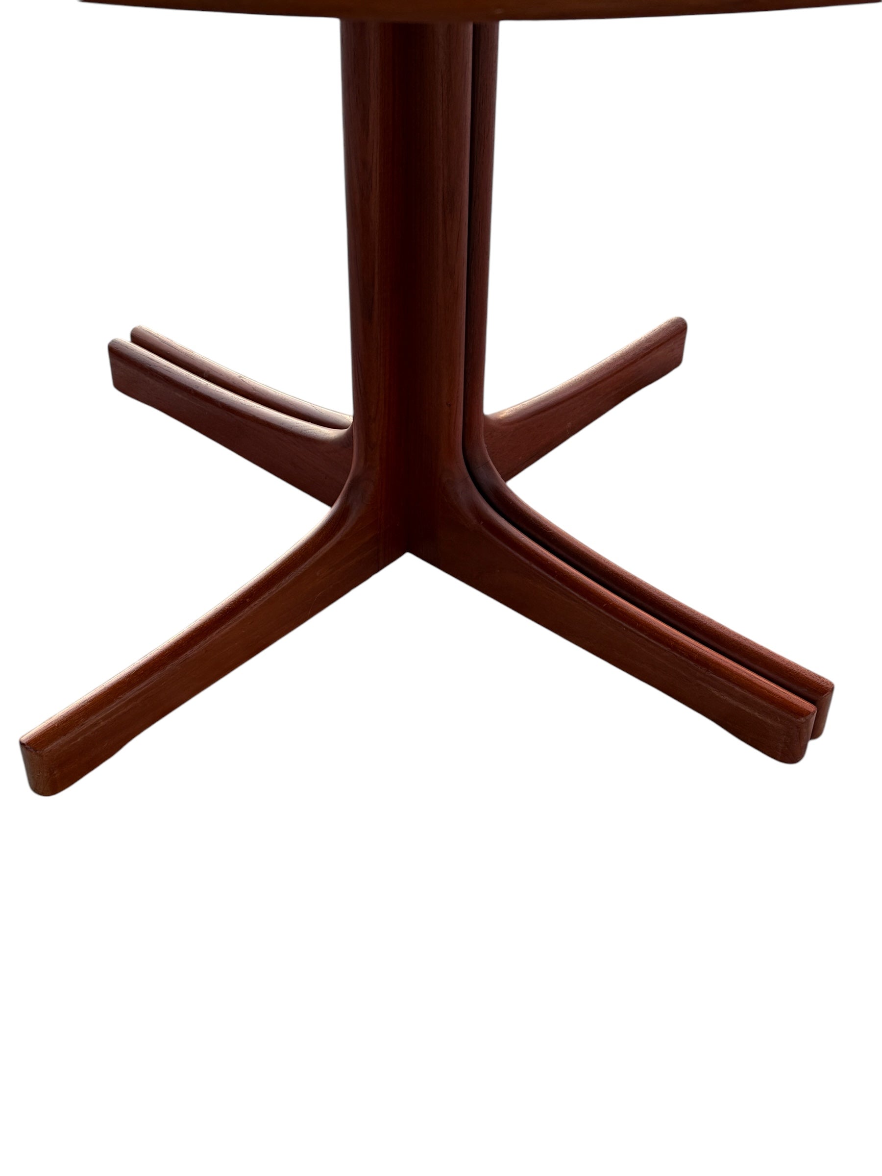 Karl-Erik Ekselius for JOC Møbler Round to Oval Teak Dining Table image 2