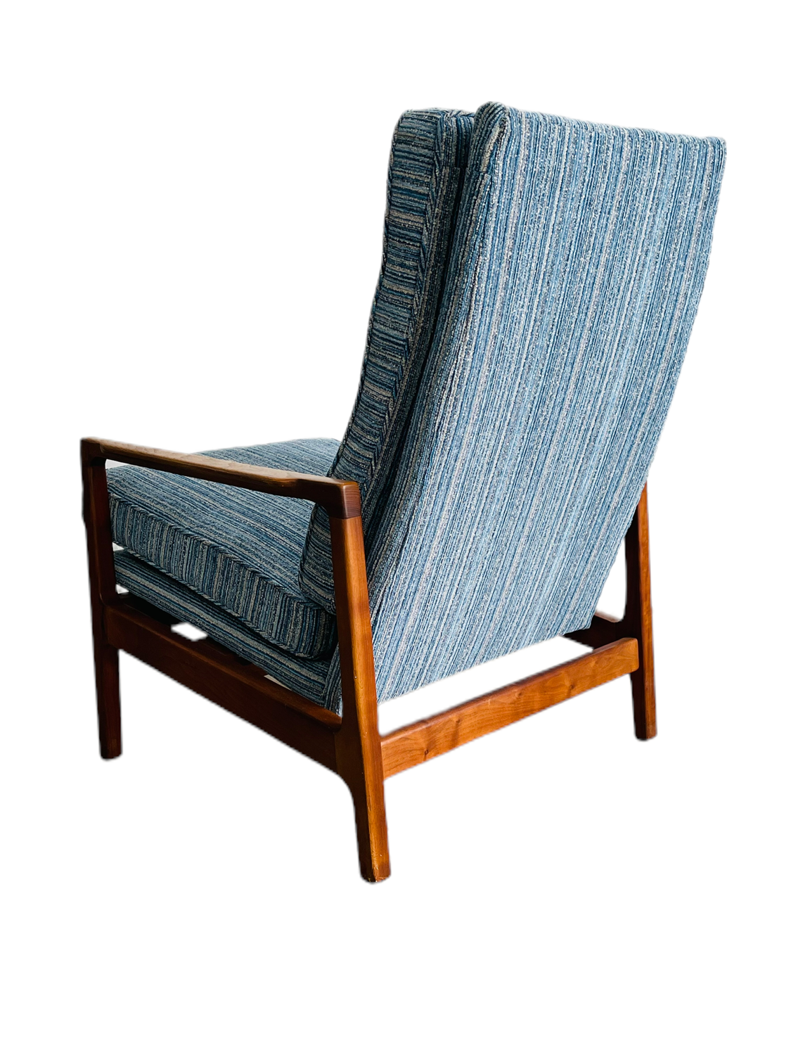 Milo Baughman Reclining Chair & Ottoman by James INC  image 7