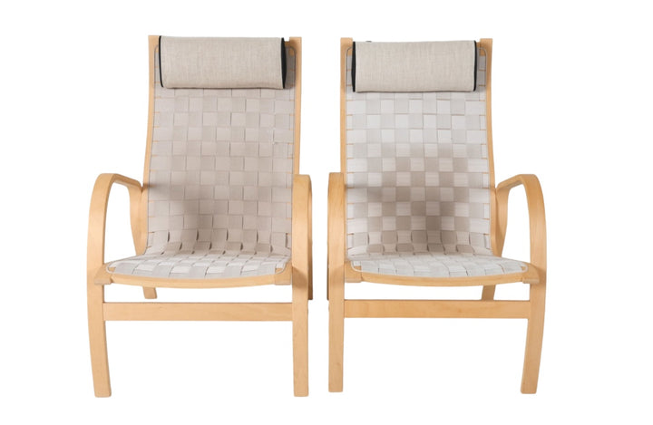 Pair of Modern Chairs in the Style of Finn Østergaard image 4