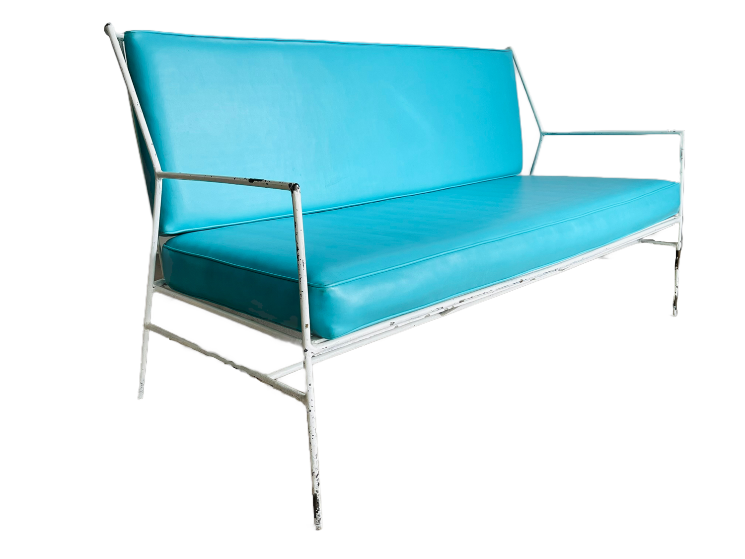 Rare Paul McCobb Iron Sofa Pavilion Collection Circa 1950s image 1