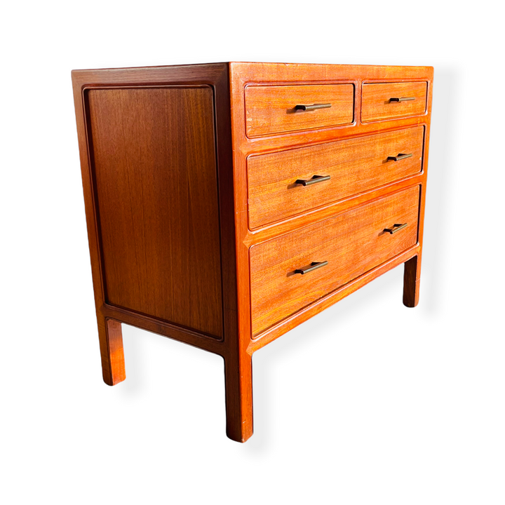 Mid-Century Modern Teak Bachelor’s Chest / Dresser image 10