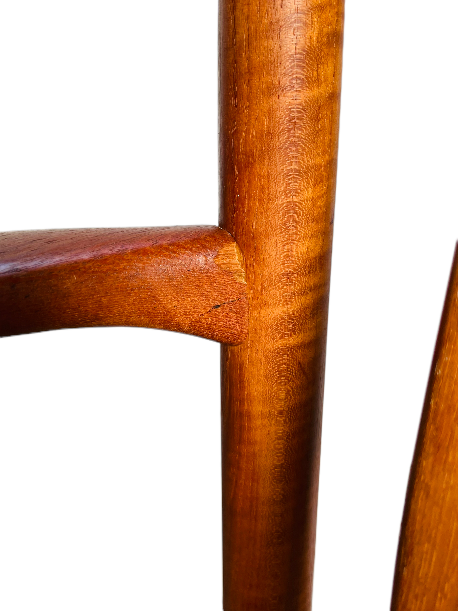 Set 4 1970s Benny Linden Teak Dining Chairs image 6