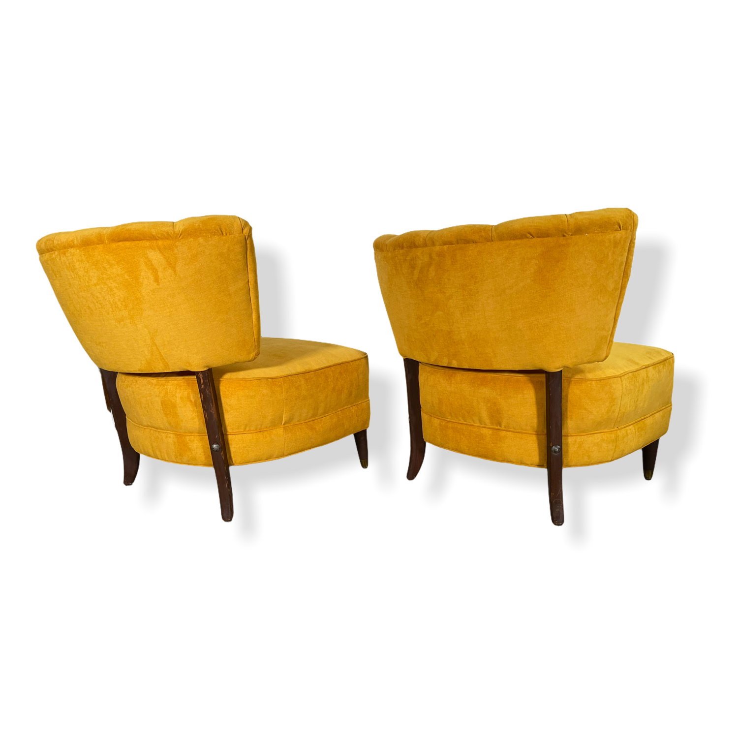 Pair of Retro Cocktail Lounge Chairs image 5