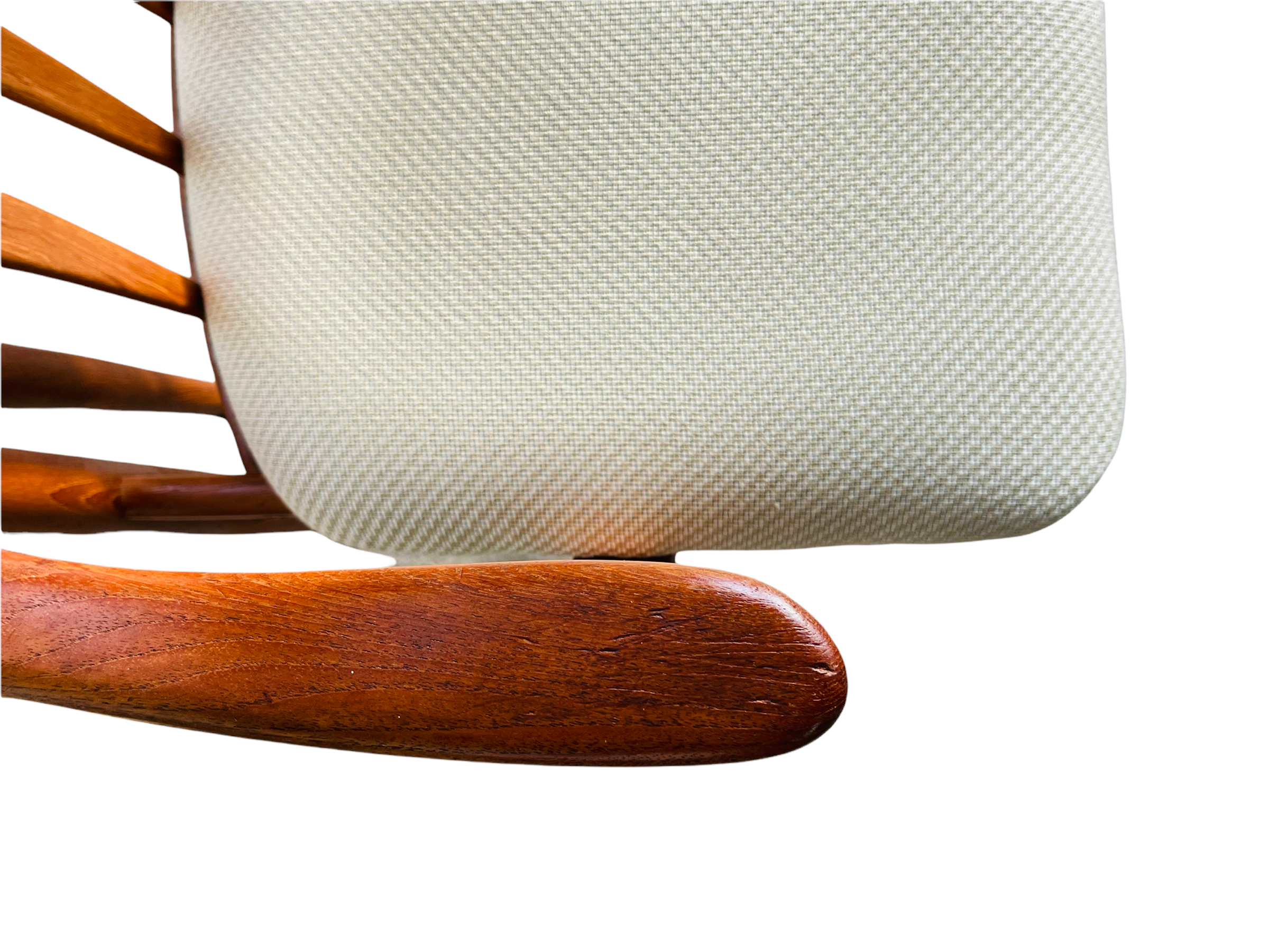 Set 4 1970s Benny Linden Teak Dining Chairs image 9