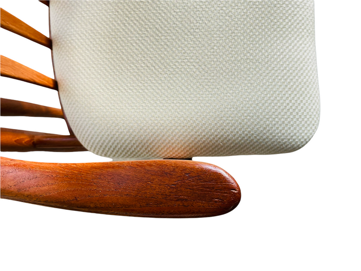 Set 4 1970s Benny Linden Teak Dining Chairs image 9