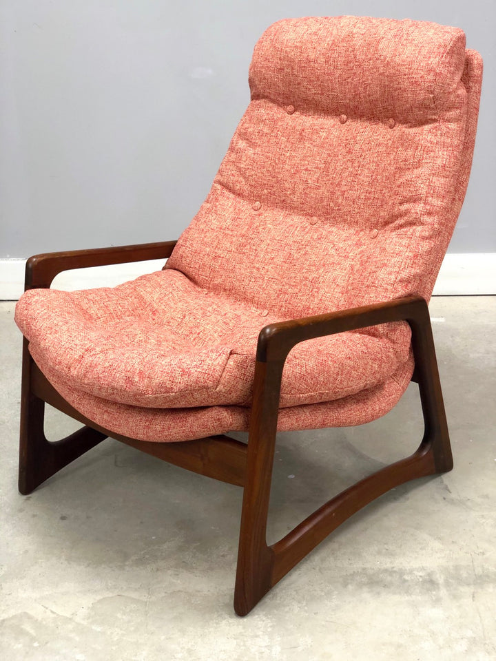 Mid-Century Danish Modern R. Huber & Adrian Pearsall Style Lounge Chair image 0