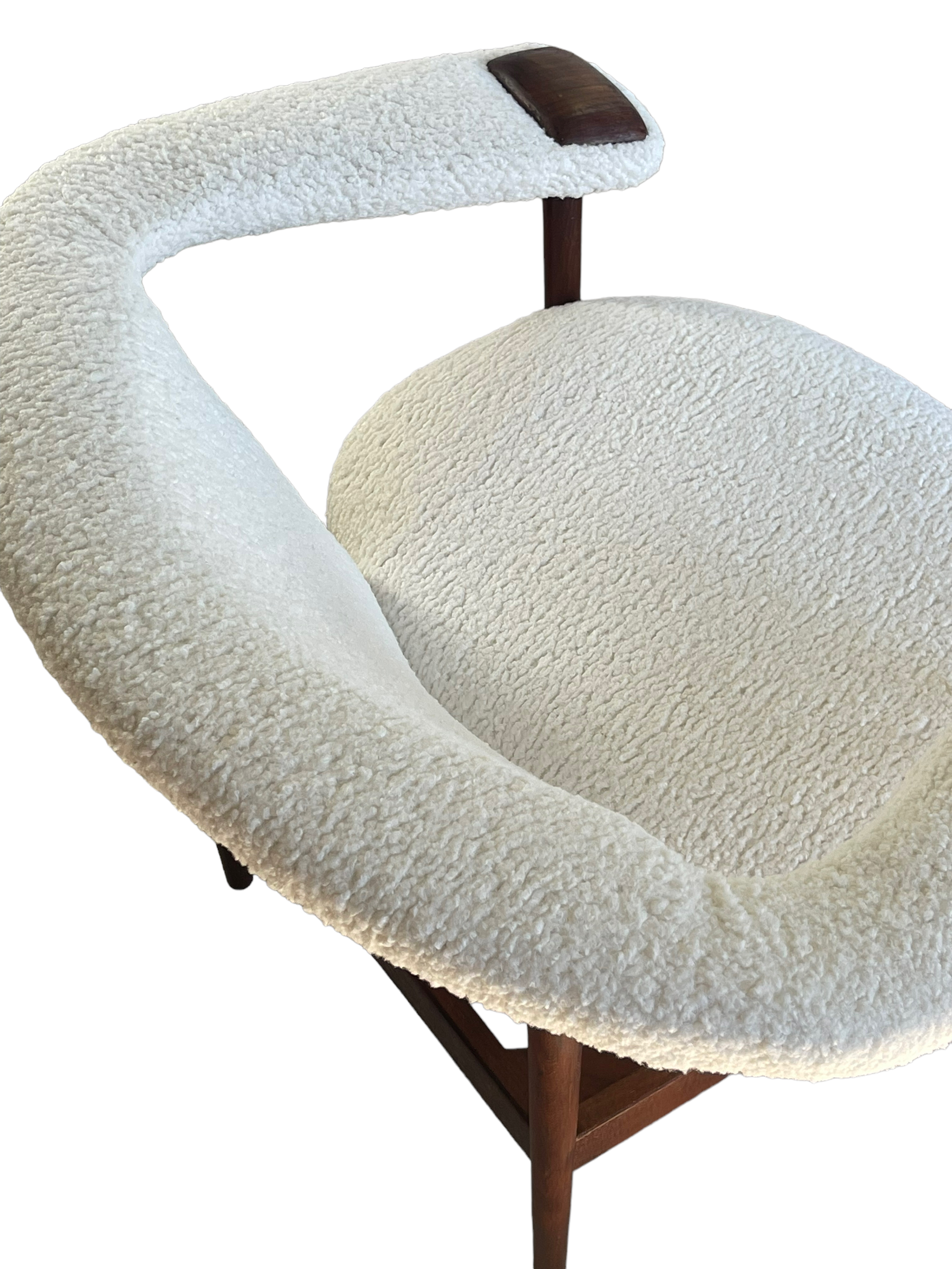 Rare Pair Adrian Pearsall Lounge Armchair image 6