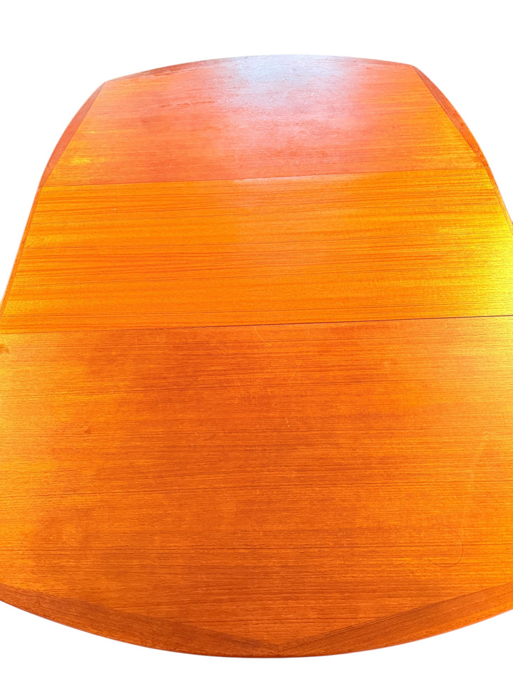 Mid-Century Teak Extendable Dining Table by Alf Aarseth for Gustav Bahus (1960s) image 7