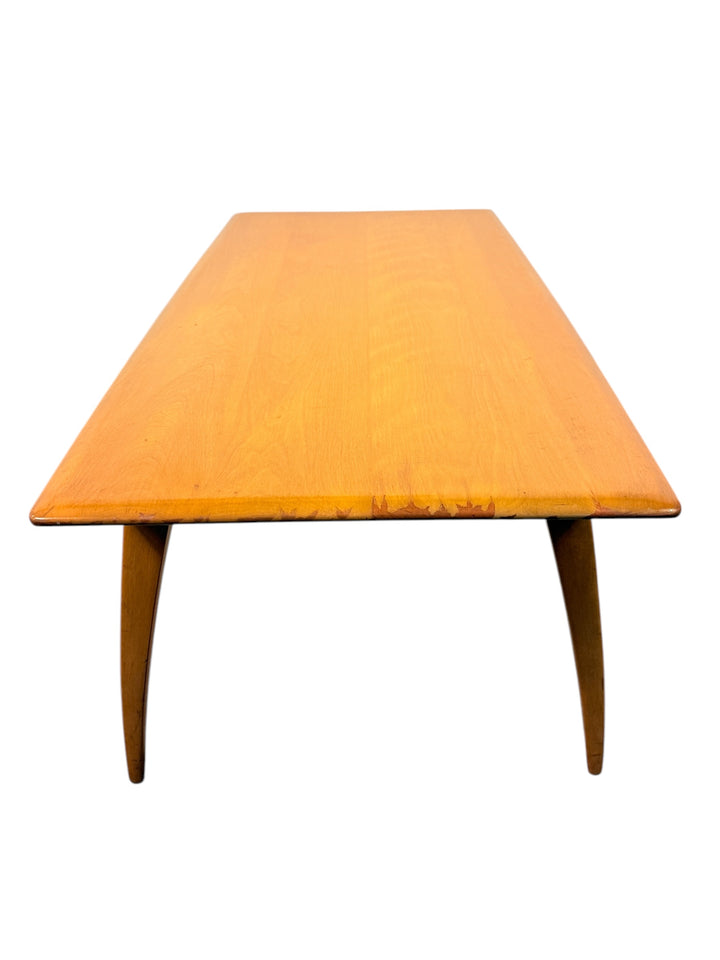 Mid-Century Modern Heywood-Wakefield Maple Coffee Table – Wheat Finish image 3