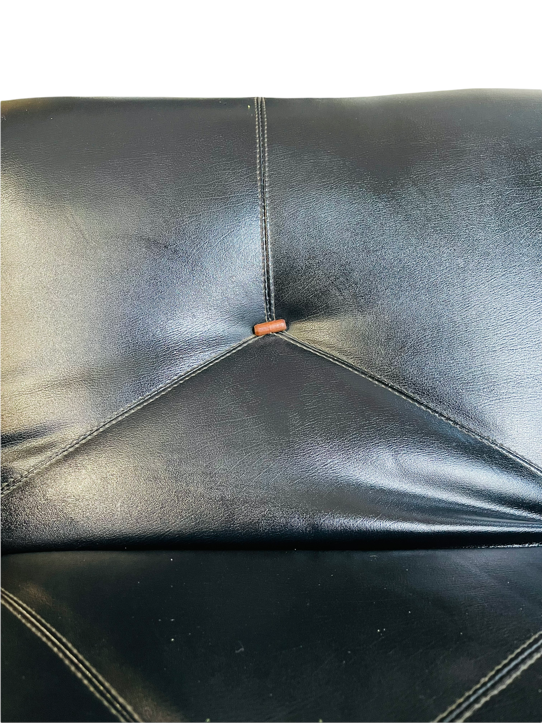 Percival Lafer Brasilian Rosewood Leather Sofa  image 11