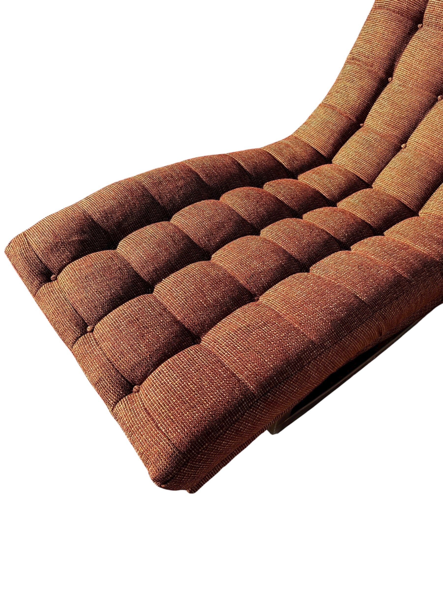 Mid-Century Modern Wave Rocking Chaise Lounge – Adrian Pearsall Inspired image 4