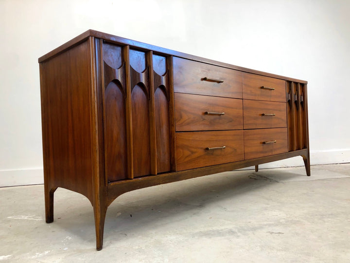 Kent Coffey Perspecta Mid-Century Century Modern Walnut & Rosewood  Dresser image 0