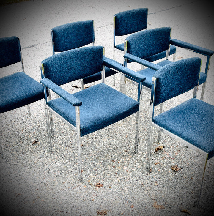 Harvey Probber Mid-Century Modern Dining Chairs – Set of Six image 1