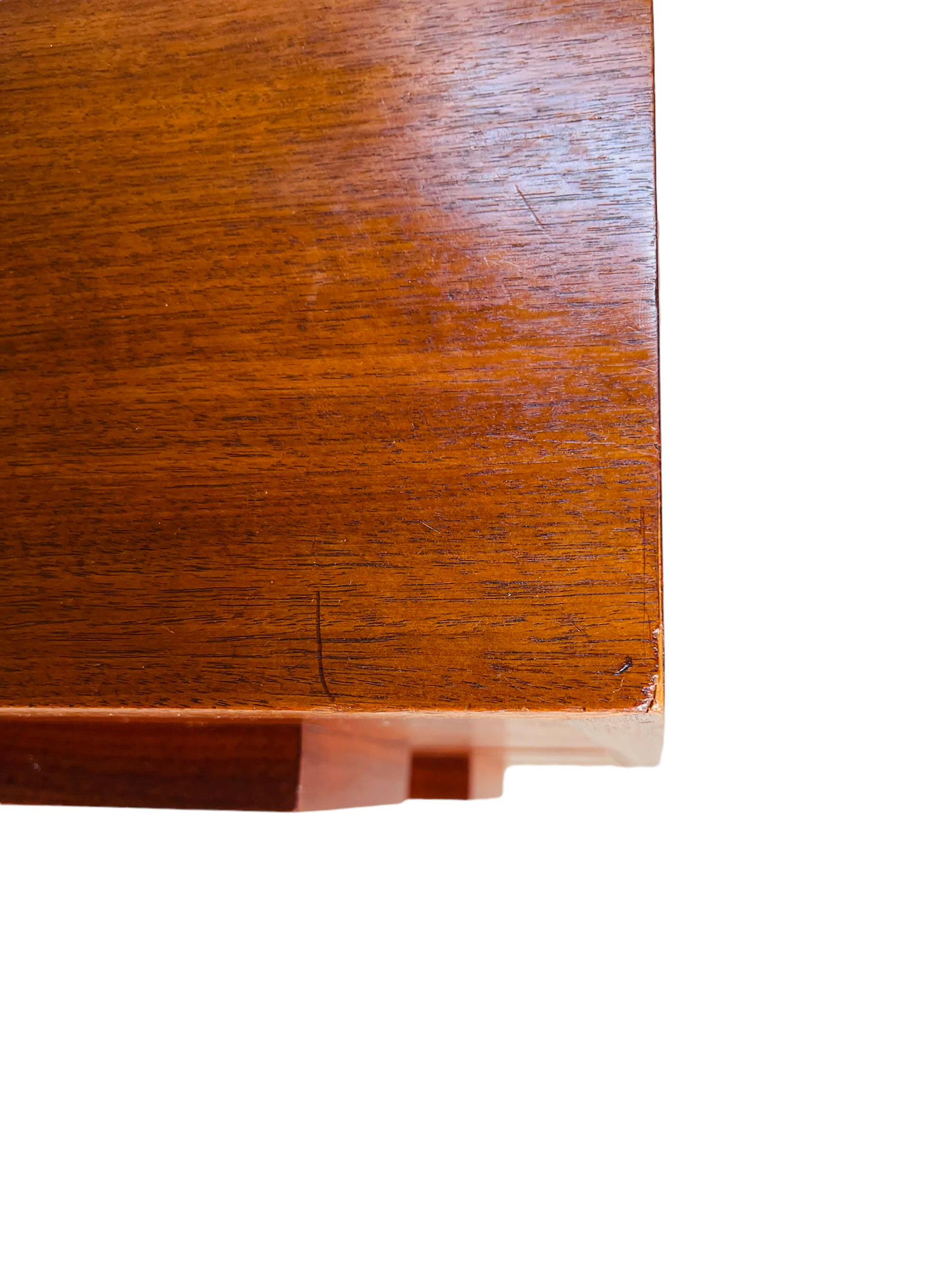 Pair of Mid-Century Modern Walnut Nightstands  image 6