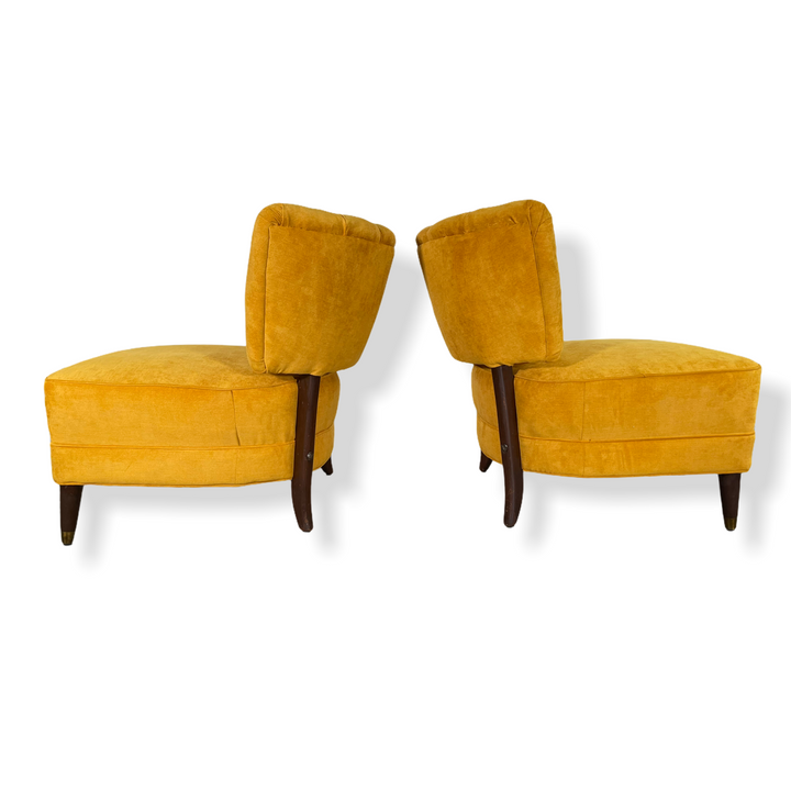 Pair of Retro Cocktail Lounge Chairs image 4
