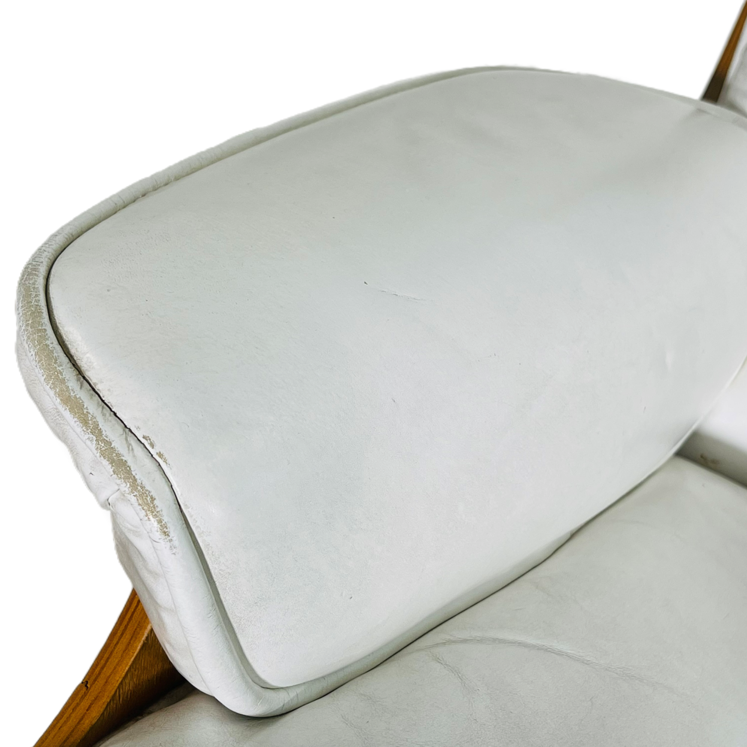 Mid-Century Modern Rosewood Eames Style Chair & Ottoman  image 7