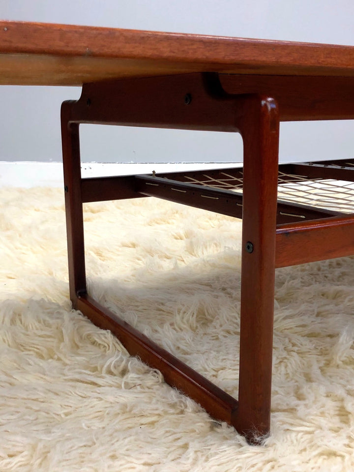 Mid-Century Danish Modern Teak Coffee Table By Arne Hovmand-Olsen For Mogens image 5