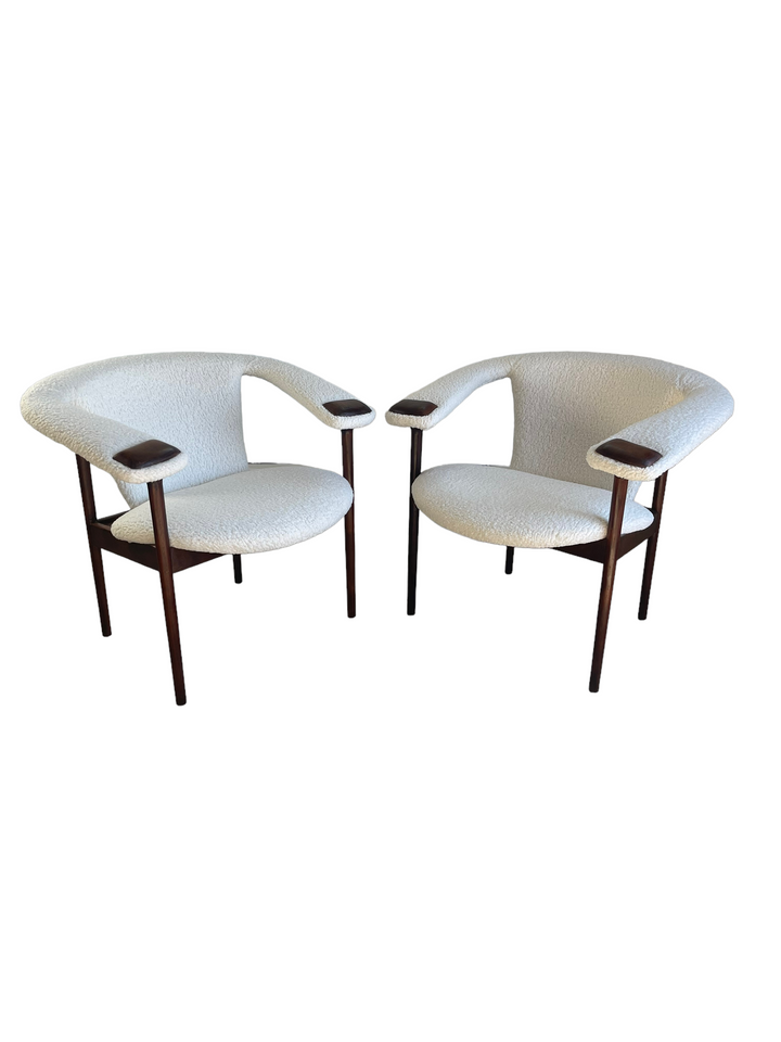 Rare Pair Adrian Pearsall Lounge Armchair image 9