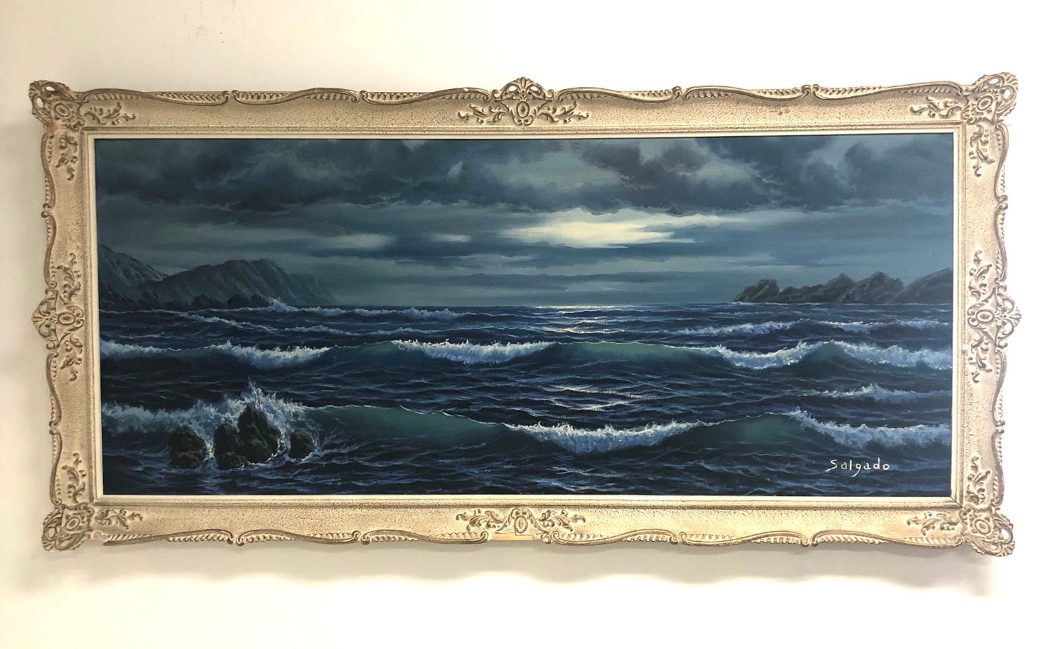 Oil on Canvas Signed by Salgado image 0