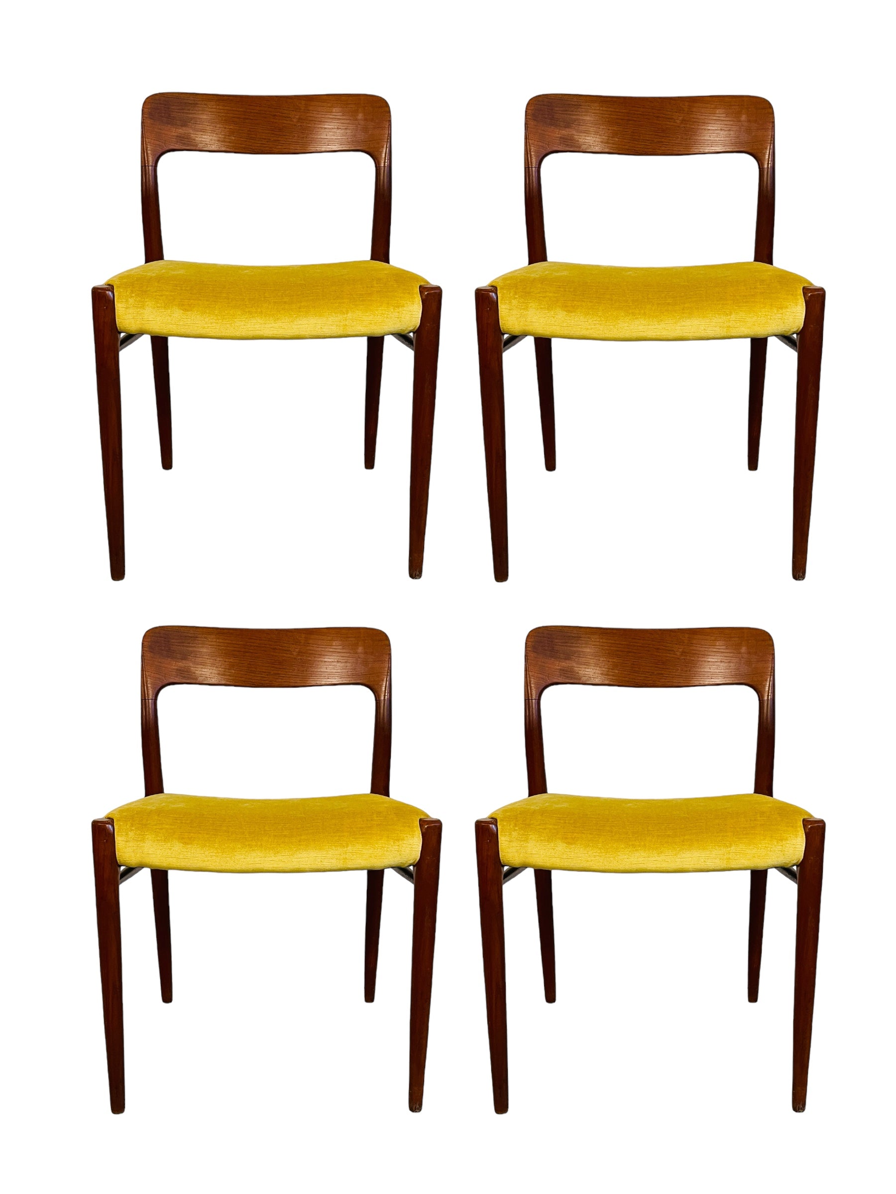 J. L. Niels Moller Danish Modern Teak Dining Set 4  image 0