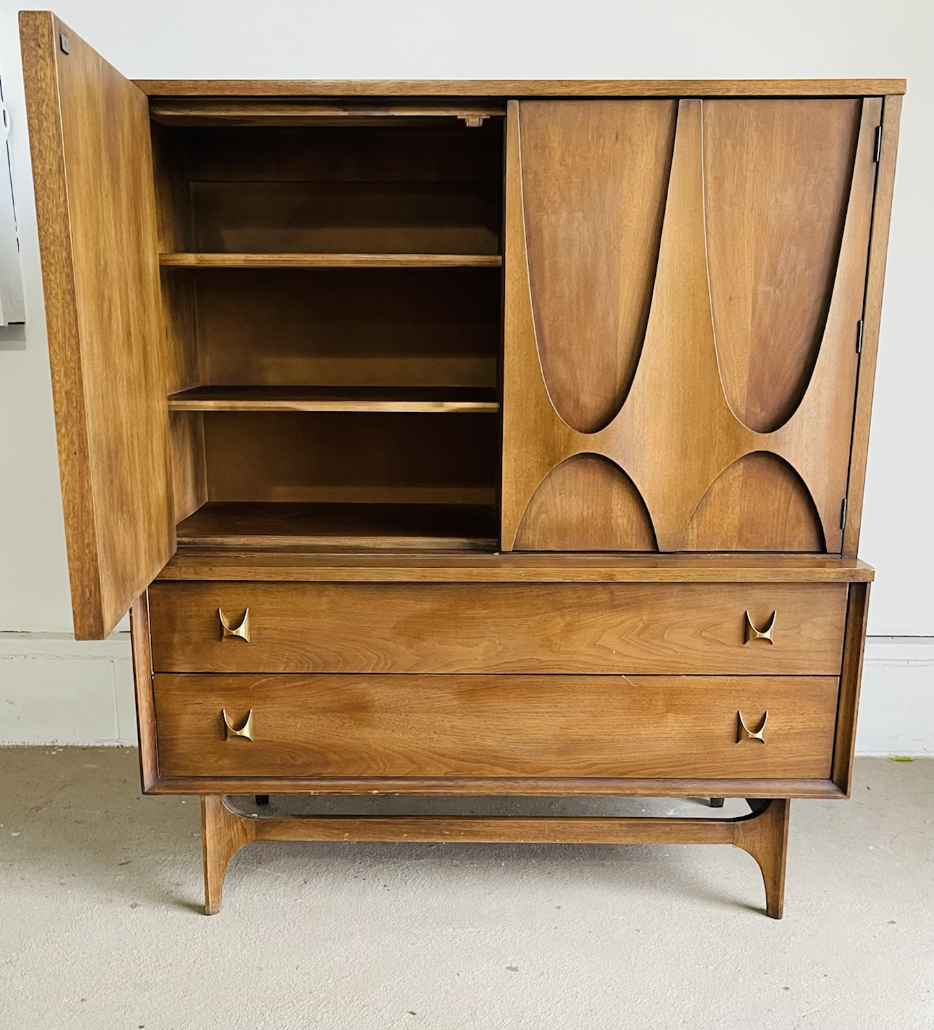 Mid-Century Modern Broyhill Brasilia Tall Dresser image 3