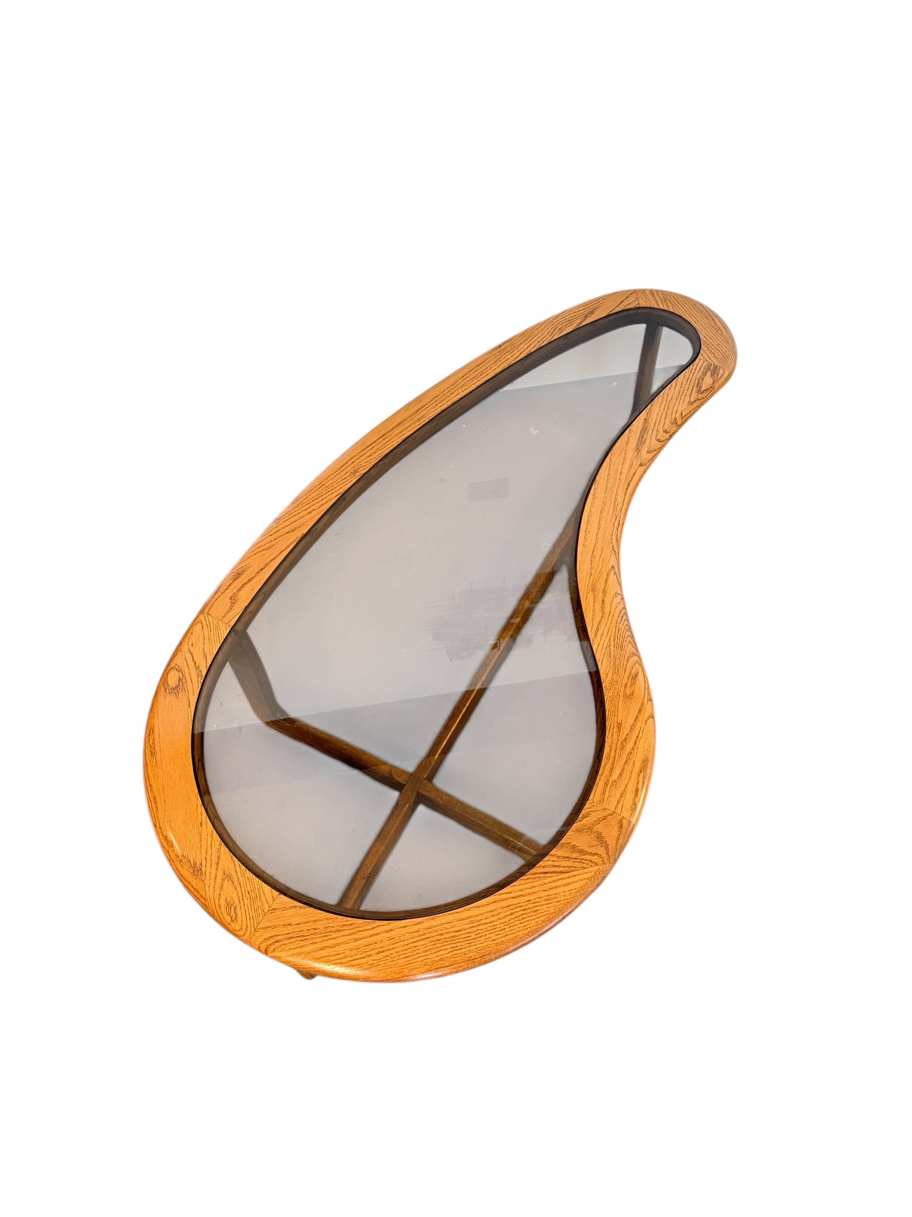 Mid-Century Modern Kidney-Shaped Coffee Table by Lane Furniture image 2
