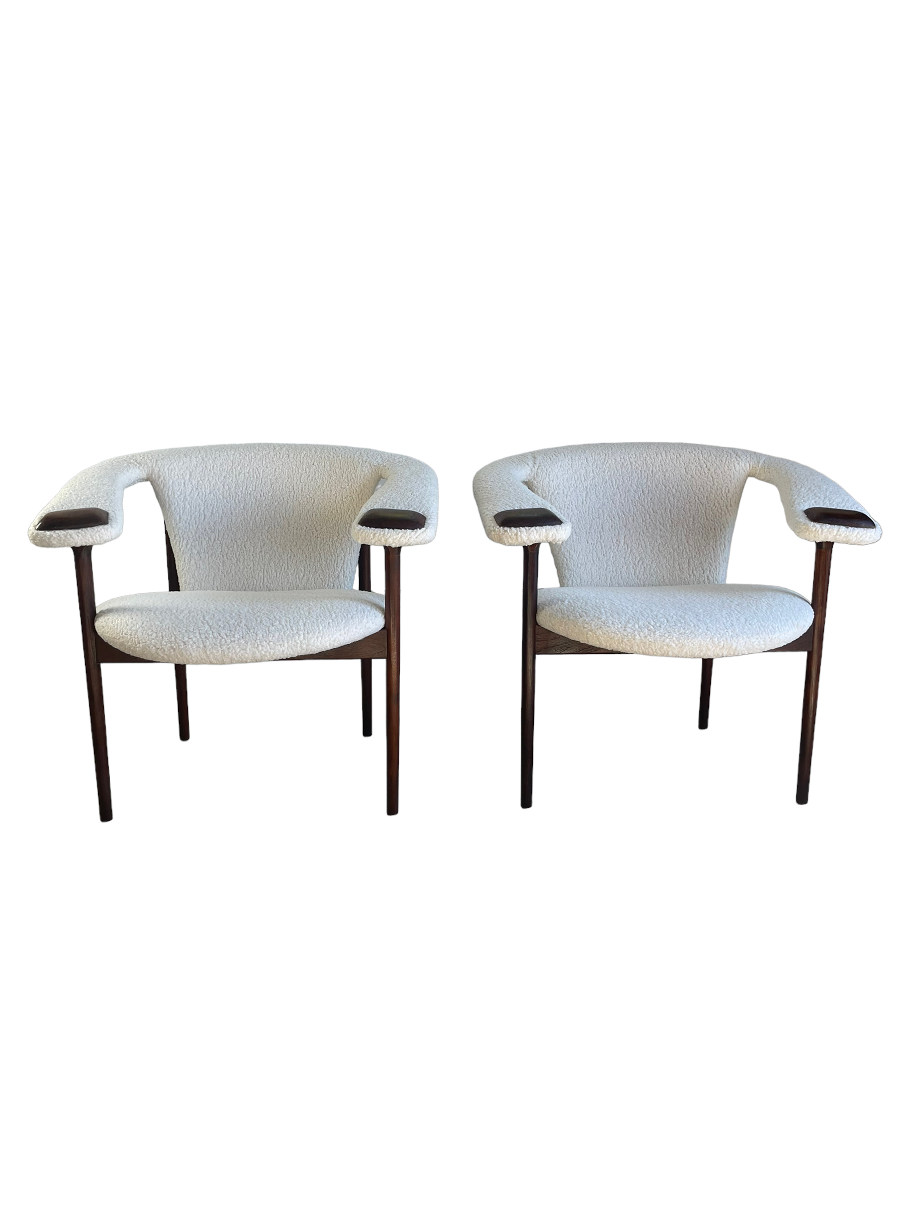 Rare Pair Adrian Pearsall Lounge Armchair image 2