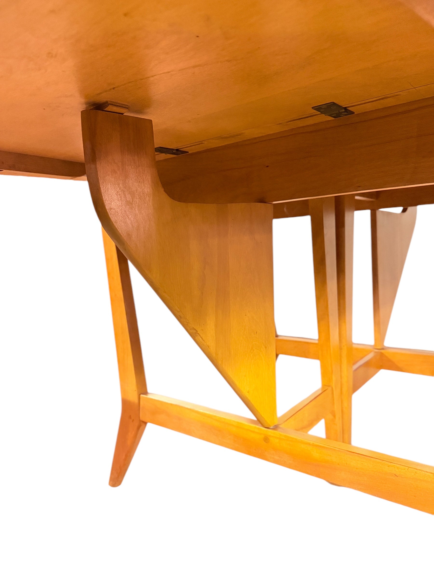 Heywood Wakefield Drop Leaf Dining Table image 12