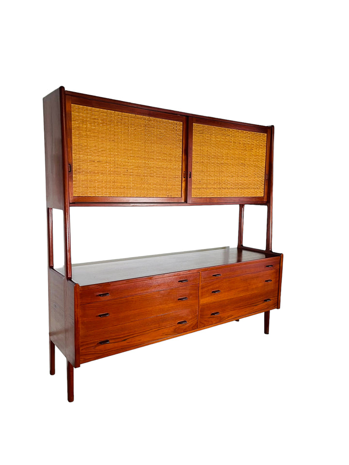 1950s Hans J. Wegner for RY Mobler Teak Credenza / Hutch image 7