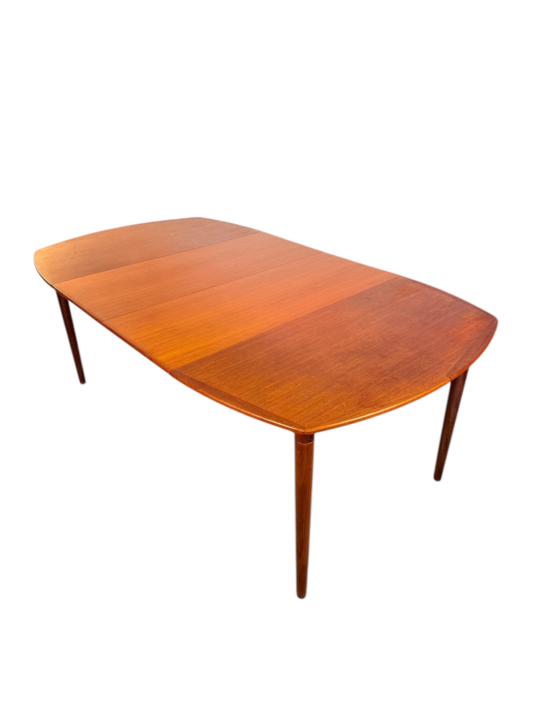Mid-Century Teak Extendable Dining Table by Alf Aarseth for Gustav Bahus (1960s) image 12