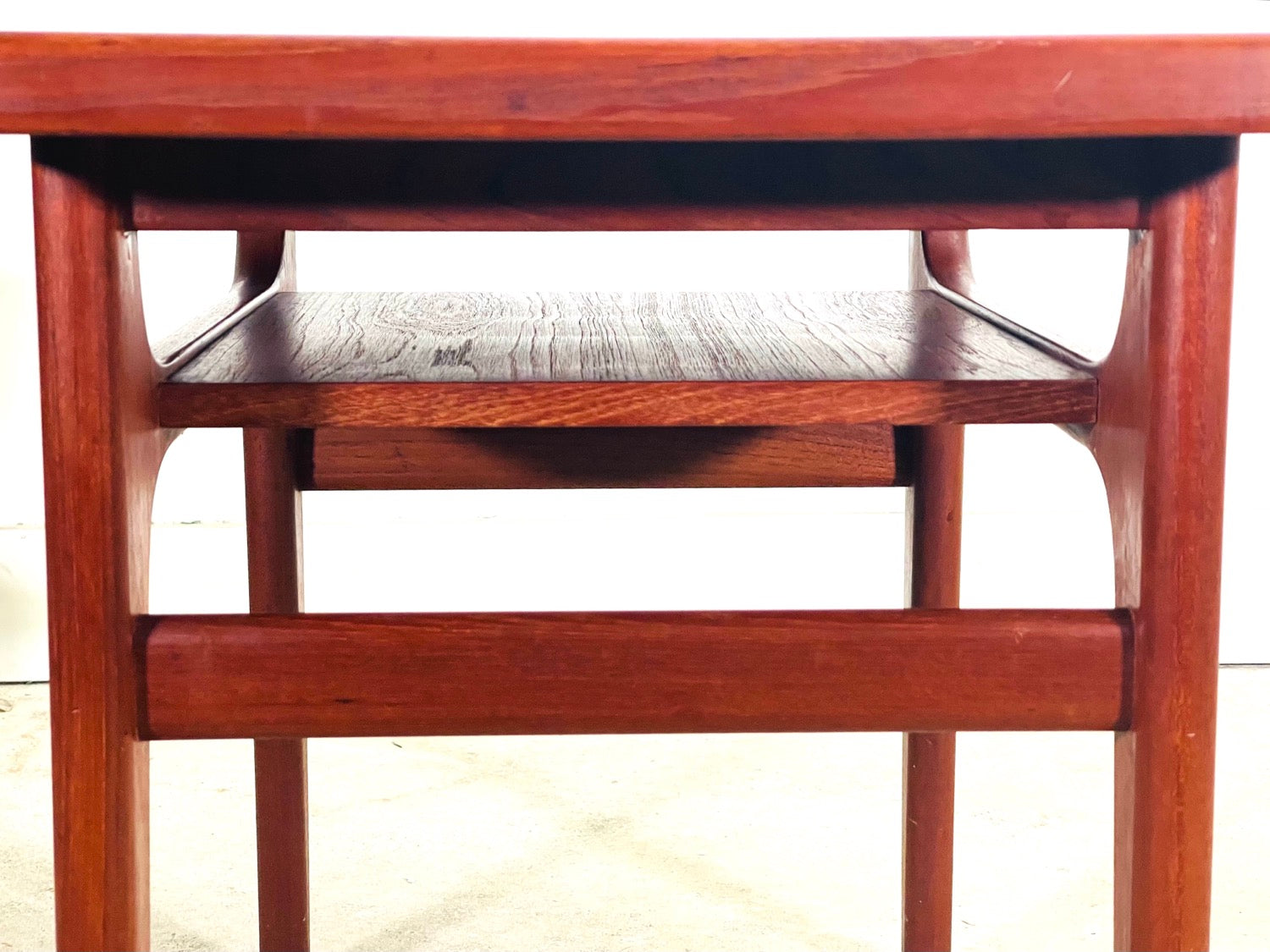 Mid-Century Danish Modern Teak Side Table by NIELS BACH 1960s image 5