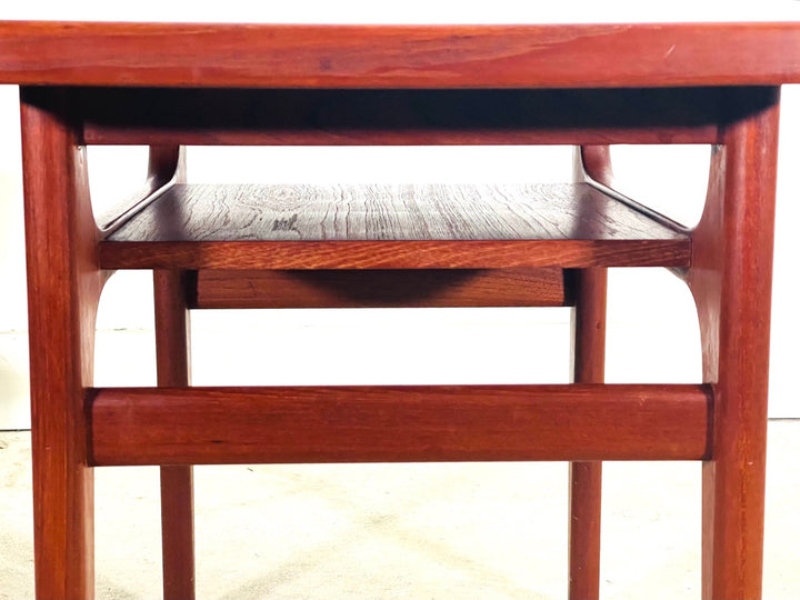 Mid-Century Danish Modern Teak Side Table by NIELS BACH 1960s image 5