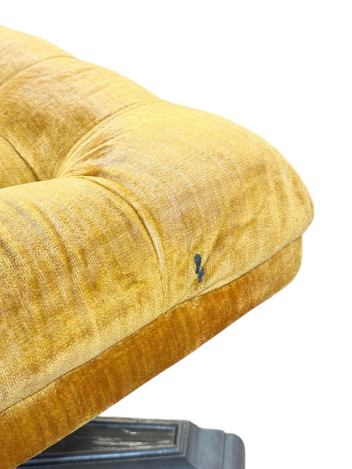 Mid Century Modern Swiveling Lounge Chair & Ottoman by ChromeCraft image 11