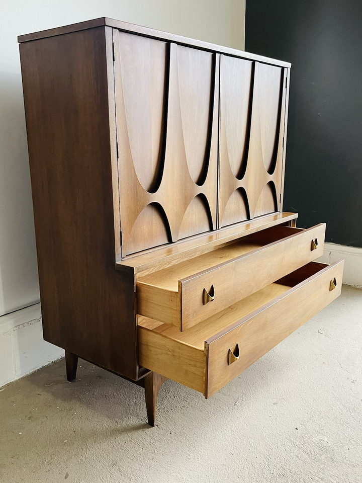 Mid-Century Modern Broyhill Brasilia Tall Dresser image 8