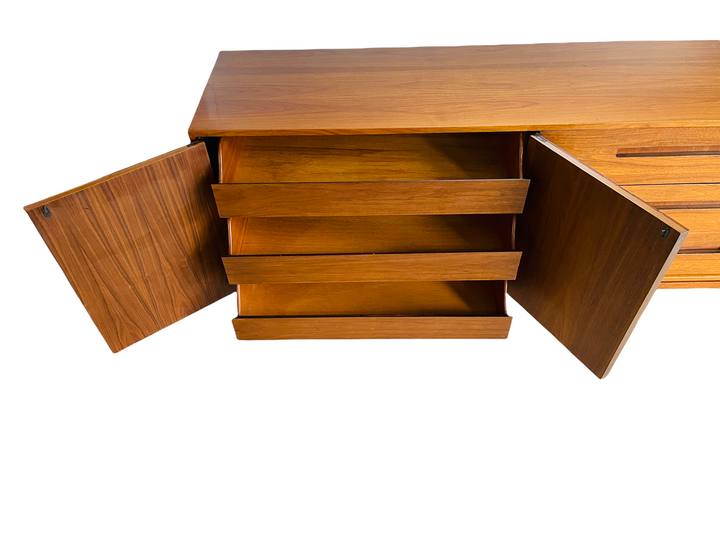 Mid-Century Modern Walnut Credenza / Dresser Style of Albert Parvin image 2