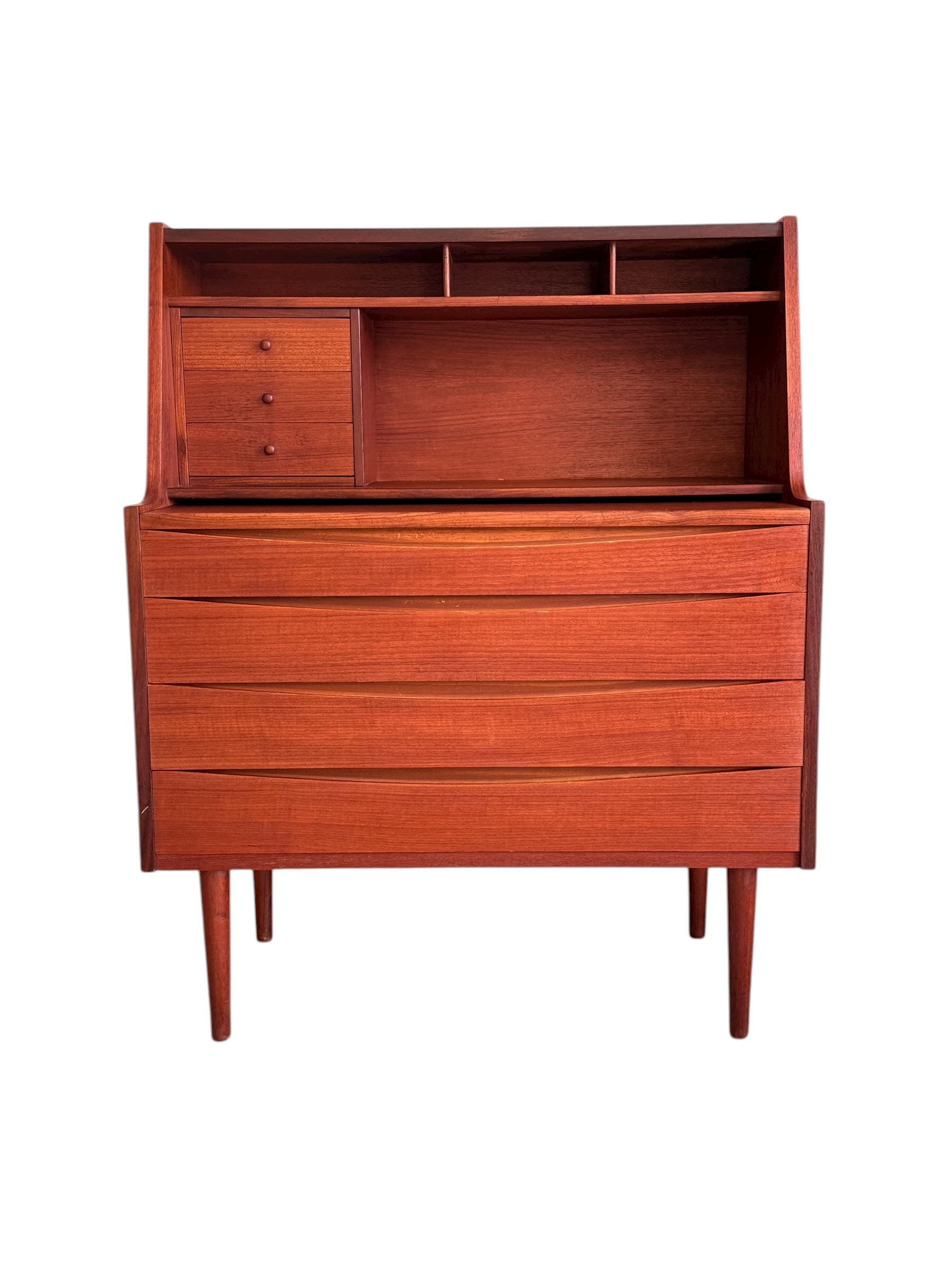Arne Vodder Danish Teak Vanity Secretary Desk image 0