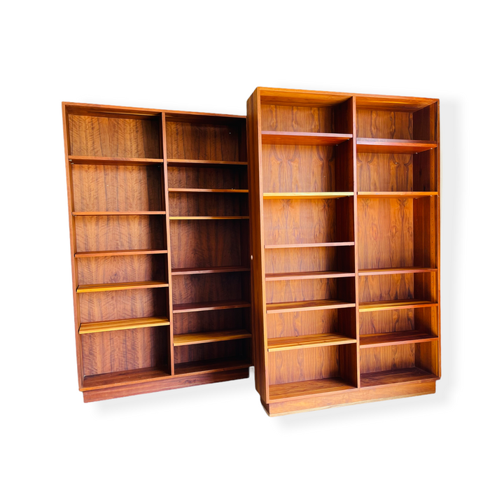 Pair Mid-Century Modern Walnut Bookshelf’s  image 1