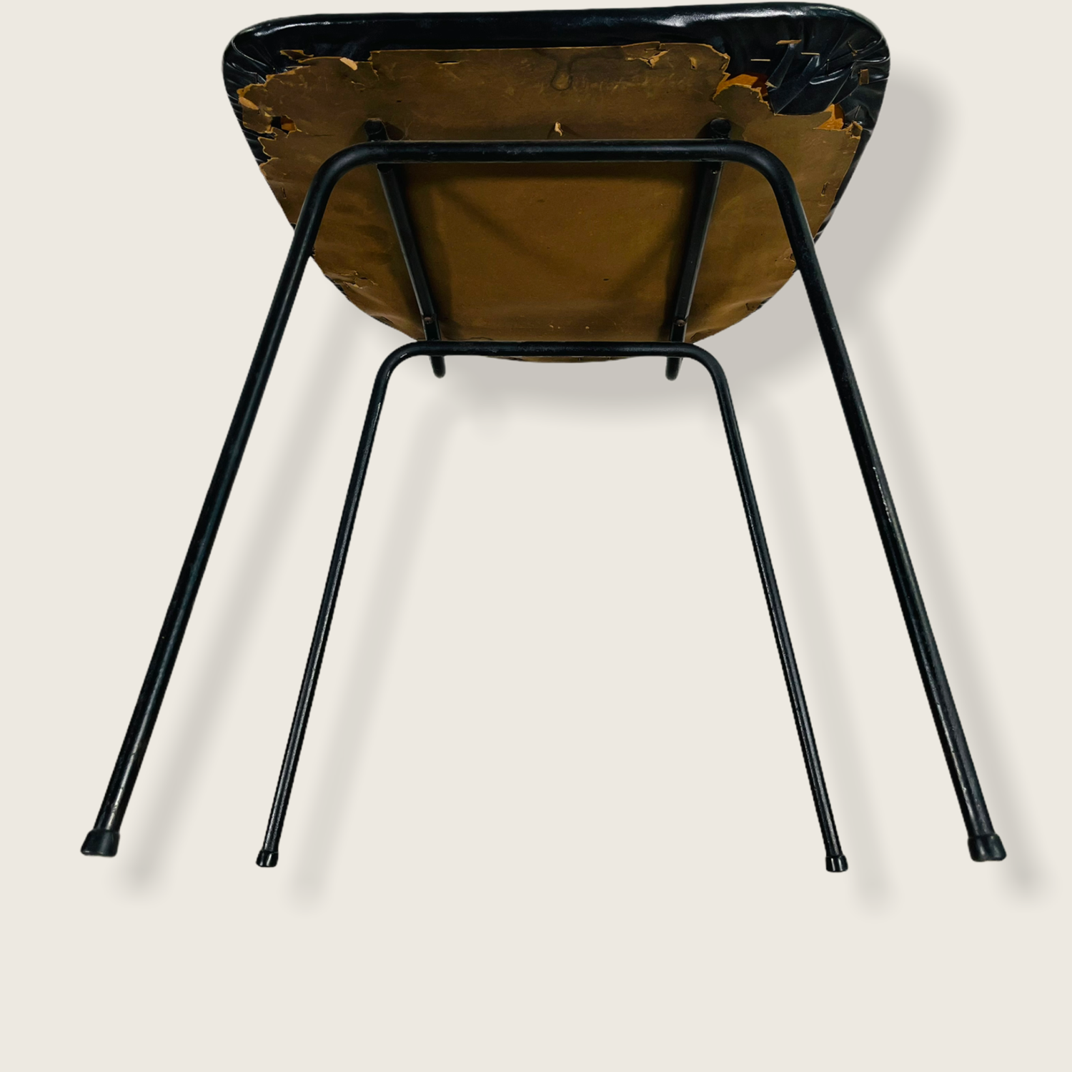 Mid-Century Modern Paul McCobb Style 1535 Iron & Walnut Desk or Dining Chair image 10