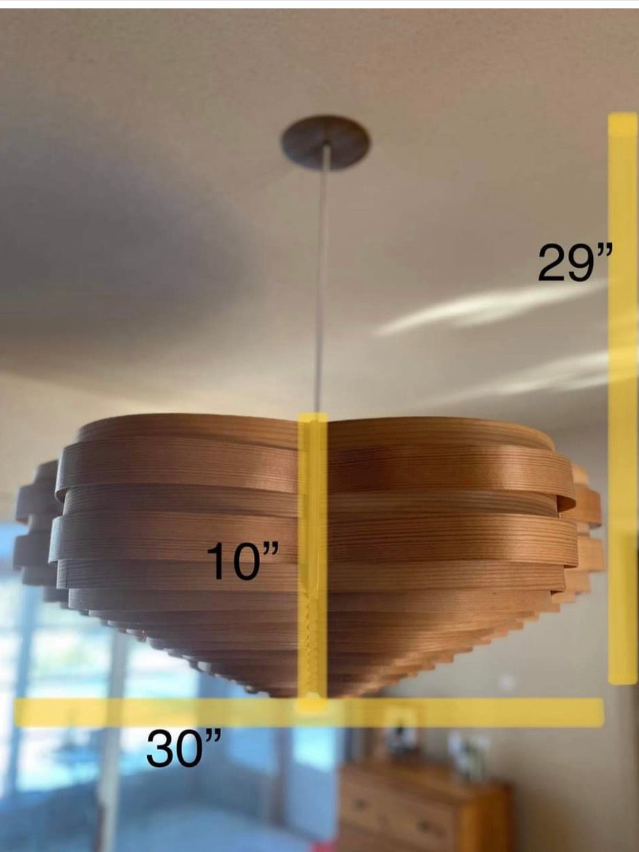 Mid-Century Modern Light fixture Circa 1960s  image 1