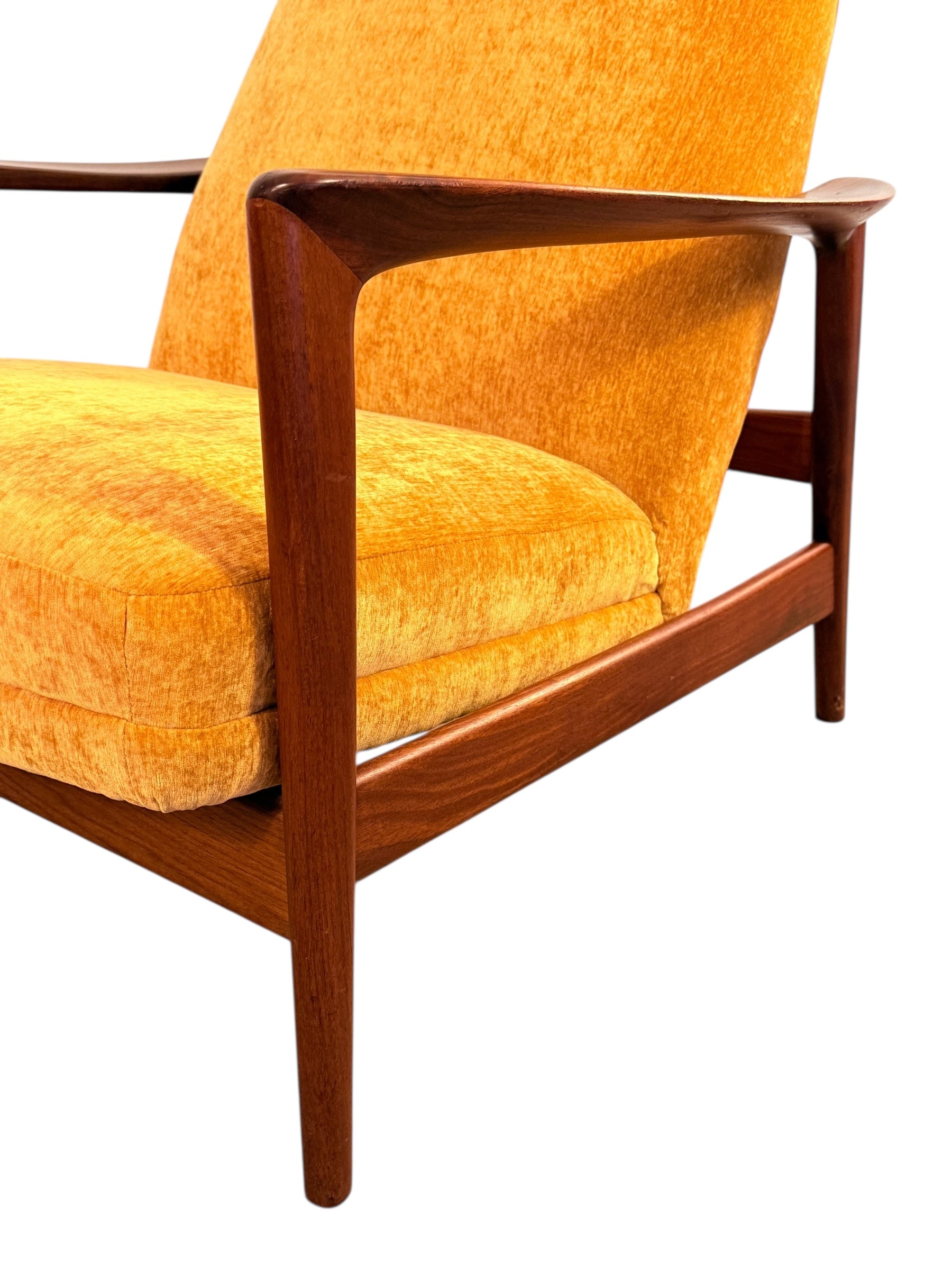 Folke Ohlsson for DUX High-Back Lounge Chair with Ottoman  image 12
